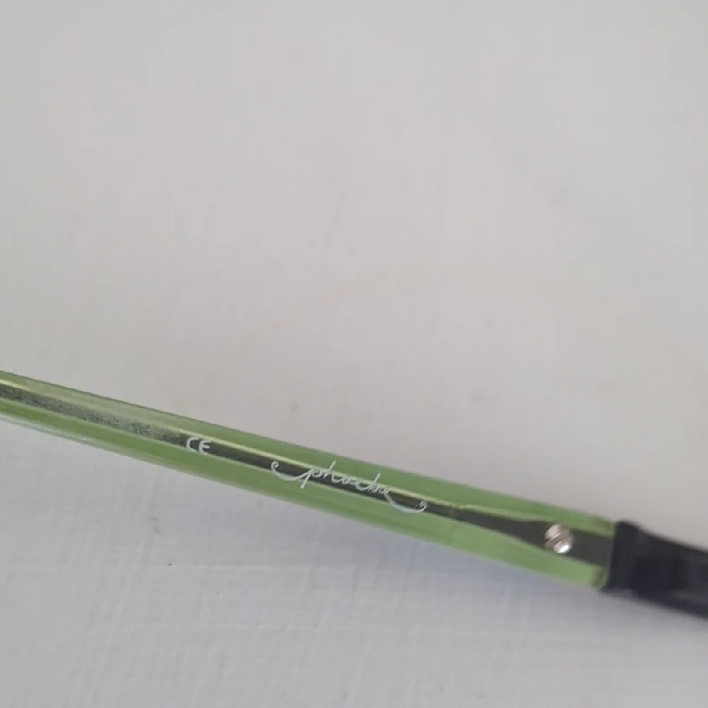 Black and Green Eyeglasses